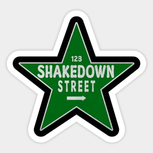 shakedown star Sticker